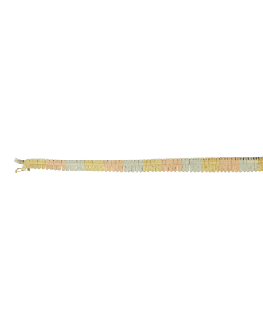 18CT 3/T F.GRAD COLLIER 43cm